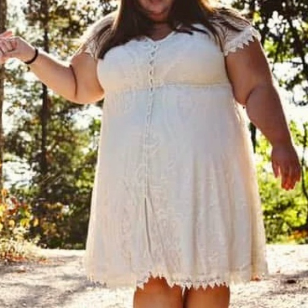 Torrid Ivory Lace Dress (Wedding Dress)